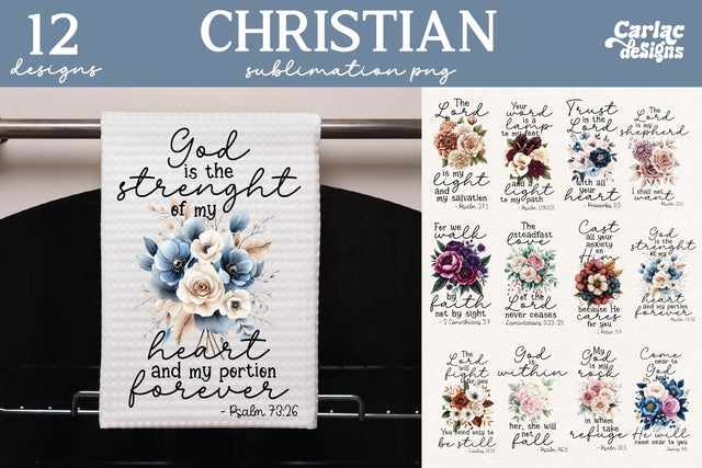 Christian Sublimation Design Bundle SVG Carla C Designs 