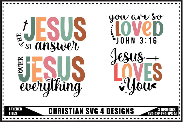 Christian Svg 4 Designs, Religious Svg, God Svg SVG shah alam 
