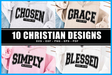 Christian Svg Bundle, Christain Quotes, Faith Svg Bundle, Jesus Svg, Bible Verse Svg, Scripture Svg, Png SVG Litke Designs 