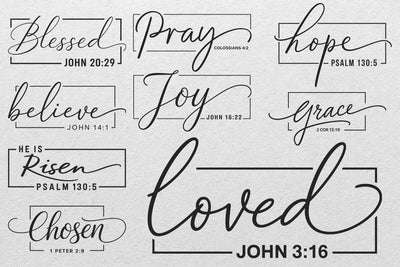 Christian SVG Bundle, Christian Svg, Religious Svg, Faith Svg, God Svg, Jesus Svg SVG DesignDestine 