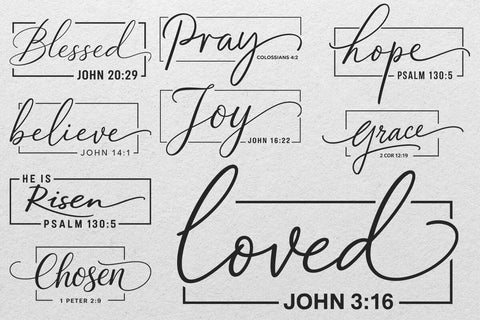 Christian SVG Bundle, Christian Svg, Religious Svg, Faith Svg, God Svg, Jesus Svg SVG DesignDestine 