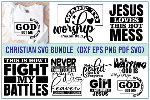 Christian SVG Bundle, Inspirational SVG bundle SVG orpitasn 