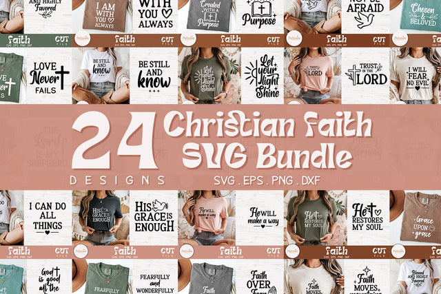 Christian SVG Bundle | Scripture Bundle SVG Cut Files SVG Petunia Digital Design 
