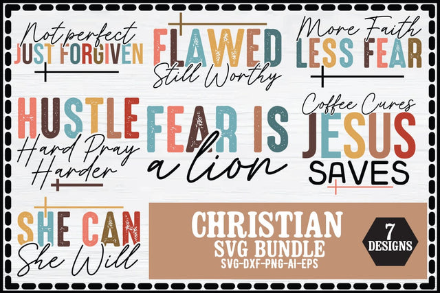 Christian Svg Bundle SVG CraftlabSvg55 