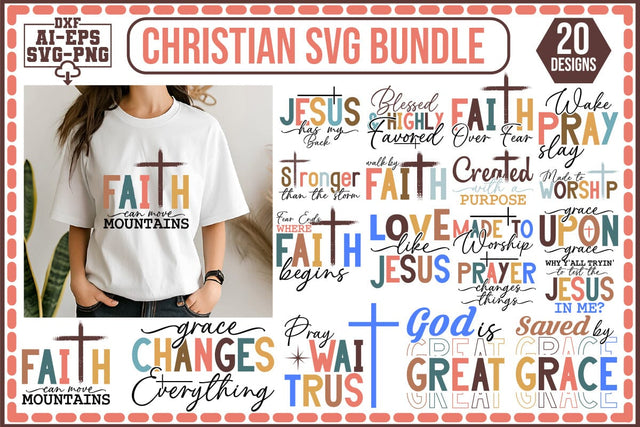 Christian svg bundle SVG CraftlabSvg55 