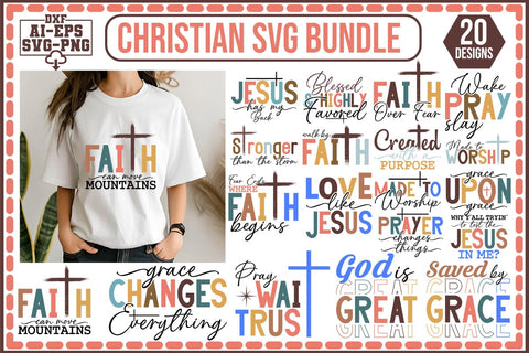 Christian svg bundle SVG CraftlabSvg55 