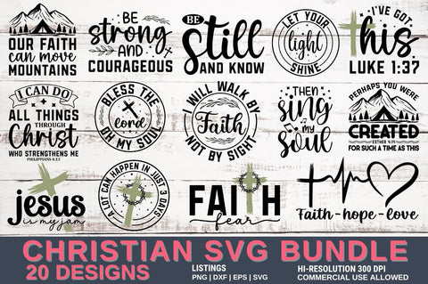 Christian SVG Bundle SVG Designangry 