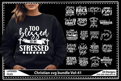 Christian svg bundle Vol-41 SVG shah alam 