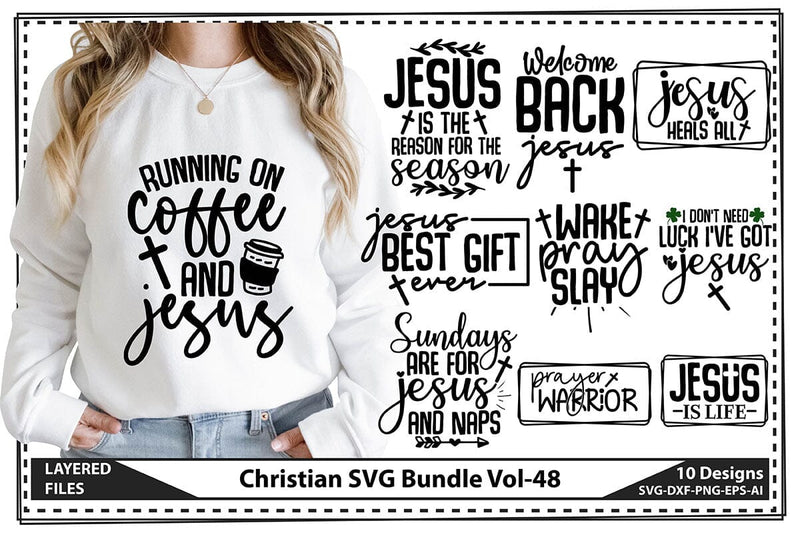 Christian SVG Bundle Vol-48 SVG shah alam 