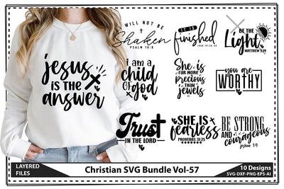 Christian SVG Bundle Vol-57 SVG shah alam 