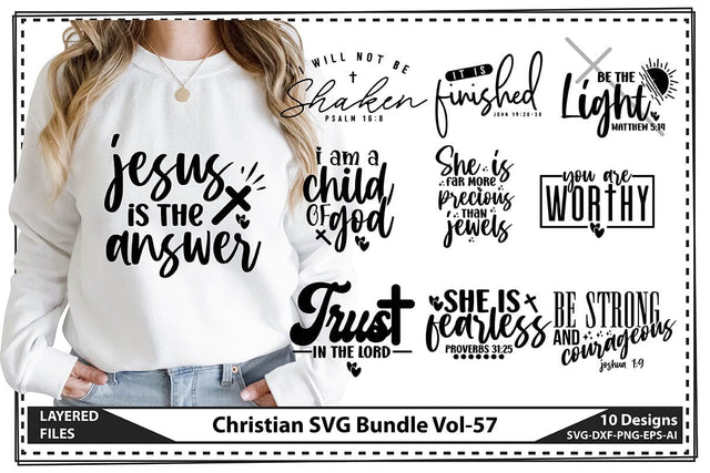 Christian SVG Bundle Vol-57 SVG shah alam 