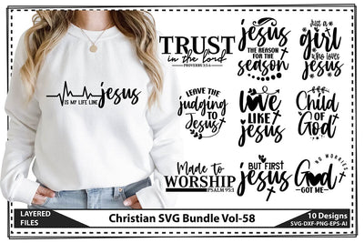 Christian SVG Bundle Vol-58 SVG shah alam 