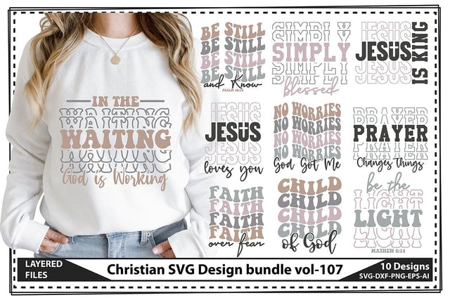 Christian SVG Design bundle vol-107 SVG shah alam 
