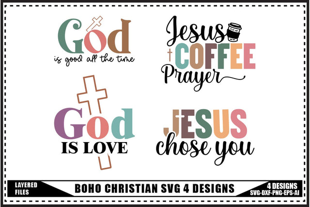 Christian Svg, Faith Svg 4 Designs SVG shah alam 