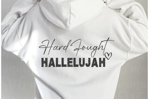 Christian Svg, Hard Fought Hallelujah SVG MaiamiiiSVG 