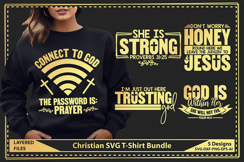 Christian SVG T-Shirt Bundle SVG shah alam 