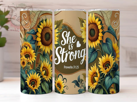 Christian Tumbler, Bible Verse Tumbler, Proverbs 3125, Inspirational Gifts, Religious Drinkware, Jesus Tumbler, Sublimation Design Sublimation Lara' s Designs 