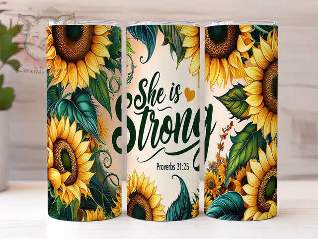 Christian Tumbler, Bible Verse Tumbler, Proverbs 3125, Inspirational Gifts, Religious Drinkware, Jesus Tumbler, Sublimation Design Sublimation Lara' s Designs 