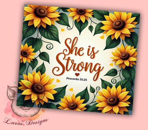 Christian Tumbler, Bible Verse Tumbler, Proverbs 3125, Inspirational Gifts, Religious Drinkware, Jesus Tumbler, Sublimation Design Sublimation Lara' s Designs 