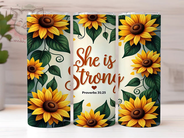 Christian Tumbler, Bible Verse Tumbler, Proverbs 3125, Inspirational Gifts, Religious Drinkware, Jesus Tumbler, Sublimation Design Sublimation Lara' s Designs 