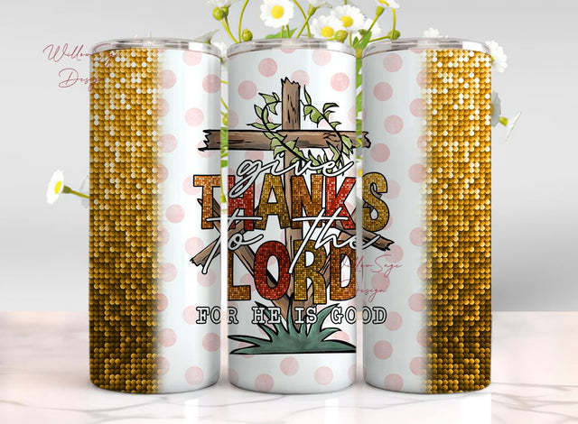 Christian tumbler, faith tumbler, religious tumbler, inspirational tumbler, motivational tumbler Sublimation WillowSageDesign 