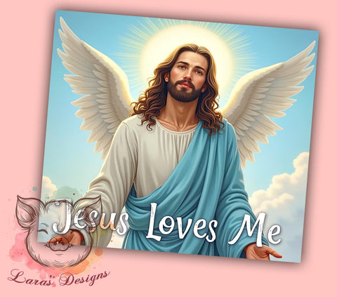 Christian Tumbler, Jesus Tumbler, Faith Design, Sublimation Wrap, 20oz Tumbler, Religious Gift, Inspirational Tumbler Sublimation Lara' s Designs 