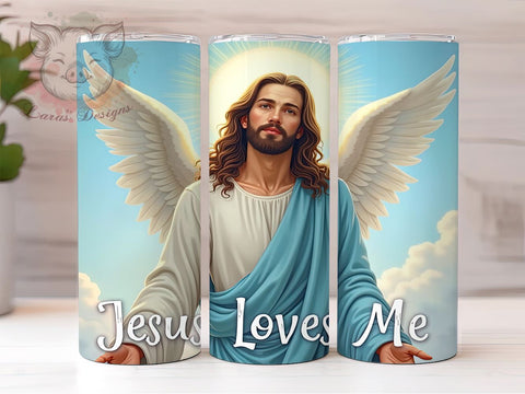 Christian Tumbler, Jesus Tumbler, Faith Design, Sublimation Wrap, 20oz Tumbler, Religious Gift, Inspirational Tumbler Sublimation Lara' s Designs 