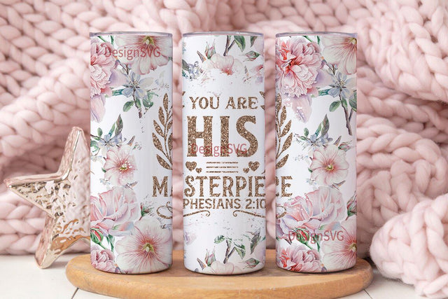 Christian Tumbler PNG 20oz skinny tumbler PNG Religious Tumbler Design Sublimation DesignSVG 