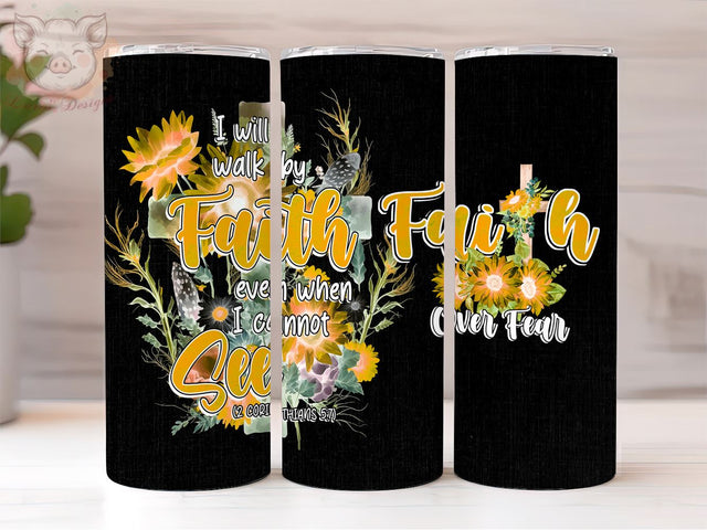 Christian Tumbler Sublimation Design for 20oz Tumble Bible Verse, Faith 20oz Tumbler Png, Sublimation Design, Digital, Digital Download PNG Sublimation Lara' s Designs 