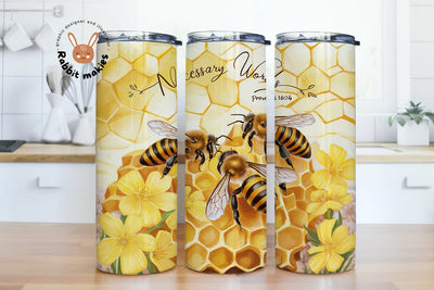 Christian Tumbler Wrap, Bible Verse 20 Oz Sublimation Tumbler PNG Design, Inspirational Bee Tumbler Design Digital File Download Sublimation Rabbitmakies 