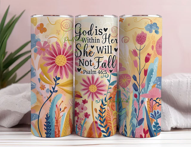 Christian Tumbler Wrap, Christian tumbler .png wrap, Christian 20oz skinny tumbler wrap, Christian Sublimation tumbler Sublimation PixelChick 