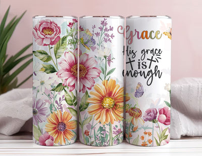 Christian Tumbler Wrap, Christian tumbler .png wrap, Christian 20oz skinny tumbler wrap, Christian Sublimation tumbler Sublimation PixelChick 