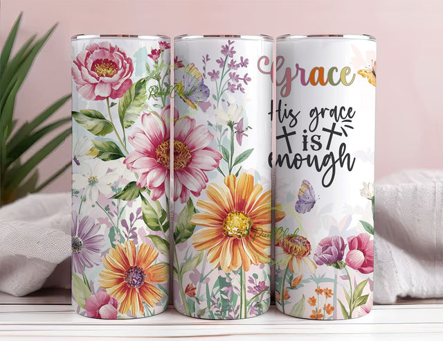 Christian Tumbler Wrap, Christian tumbler .png wrap, Christian 20oz skinny tumbler wrap, Christian Sublimation tumbler Sublimation PixelChick 