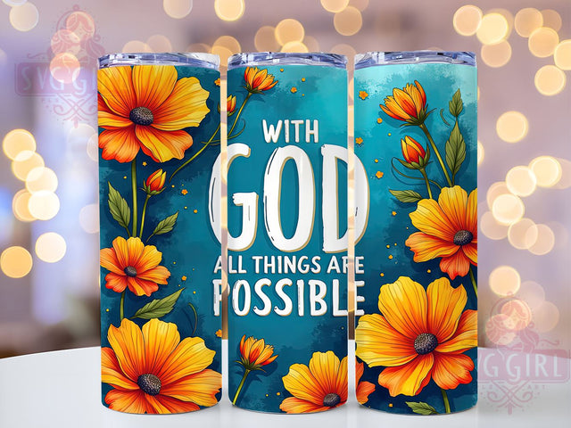 Christian Tumbler Wrap, Inspirational Quote Tumbler, 20oz Sublimation, Faith-Based Drinkware, Religious Tumbler Design, Bible Verse Tumbler, Motivational Tumbler Wrap Sublimation SvggirlplusArt 