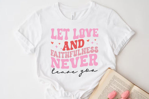 Christian Valentine SVG Desig, Retro Valentine Tshirt SVG FiveStarCrafting 