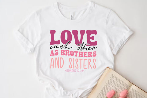 Christian Valentine SVG Desig, Retro Valentine Tshirt SVG FiveStarCrafting 