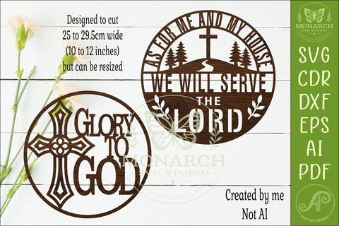 Christian Wall Sign SVG Bundle set 2 SVG APInspireddesigns 