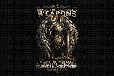 Christian Warrior PNG | Spiritual Warfare Archangel Faith Design SVG BillahCrafts 