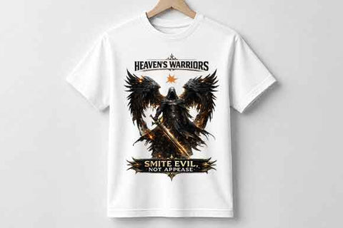 Christian Warrior PNG | Spiritual Warfare Sublimation Design SVG BillahCrafts 