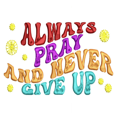 Christian Wavy Embroidery Designs Bundle - 15 Designs, Jesus Embroidery, Christian Quotes Embroidery Files, Pray On It Pray Over It PES Embroidery/Applique DESIGNS HappyDesignStudio 