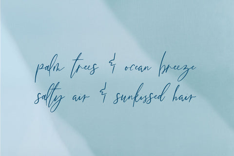 Christiana Script Font Beck McCormick 