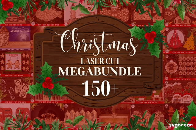 Christmas 2024 Laser Cut Mega Bundle SVG SvgOcean 
