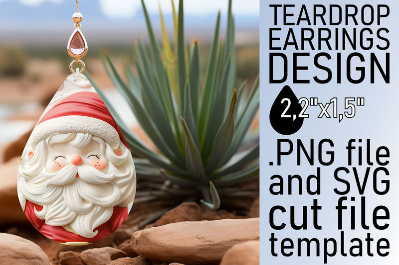 Christmas 3D Santa Wrap | 20oz Holiday Tumbler Sublimation afrosvg 