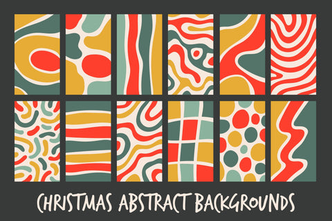 Christmas Abstract 1080x1920 Backgrounds Digital Pattern Rin Green 