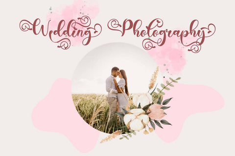 Christmas Aesthetic Font Prasetya Letter 