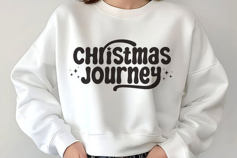 Christmas Alphabet - Groovy Christmas Font Font Masyafi Studio 