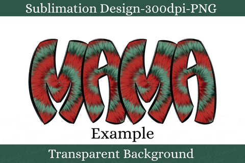 Christmas Alphabet Set, Festive Alpha Set, Red & Green Holiday Tie Dye Letters & Numbers Sublimation Clipart Sublimation Keepsake Treasures Designs LLC. 