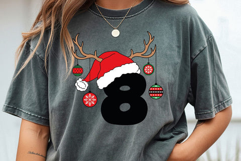 Christmas Alphabet SVG Bundle, Santa Hat Christmas Letters, Christmas Alphabet, Christmas PNG Letters, Santa alphabet, Christmas png SVG DesignDestine 