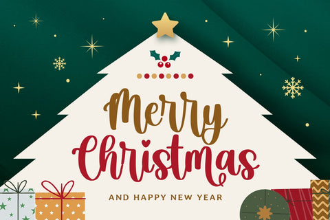 Christmas Ambience Font Mozarella 