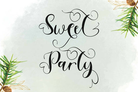 Christmas Amellia Font Prasetya Letter 